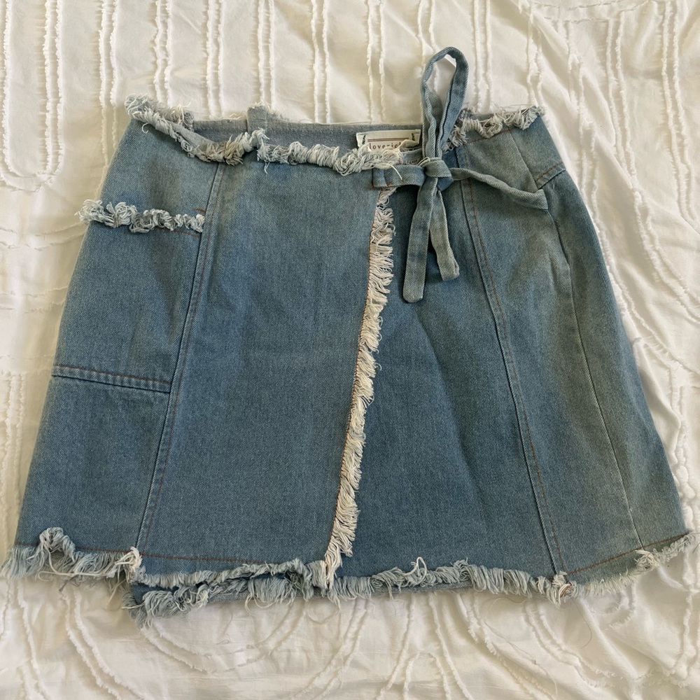 Jean skirt